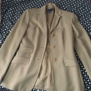 Tan Ann Taylor Blazer